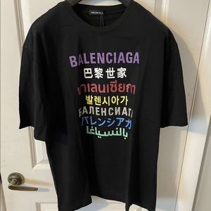 Balenciaga Languages Tee